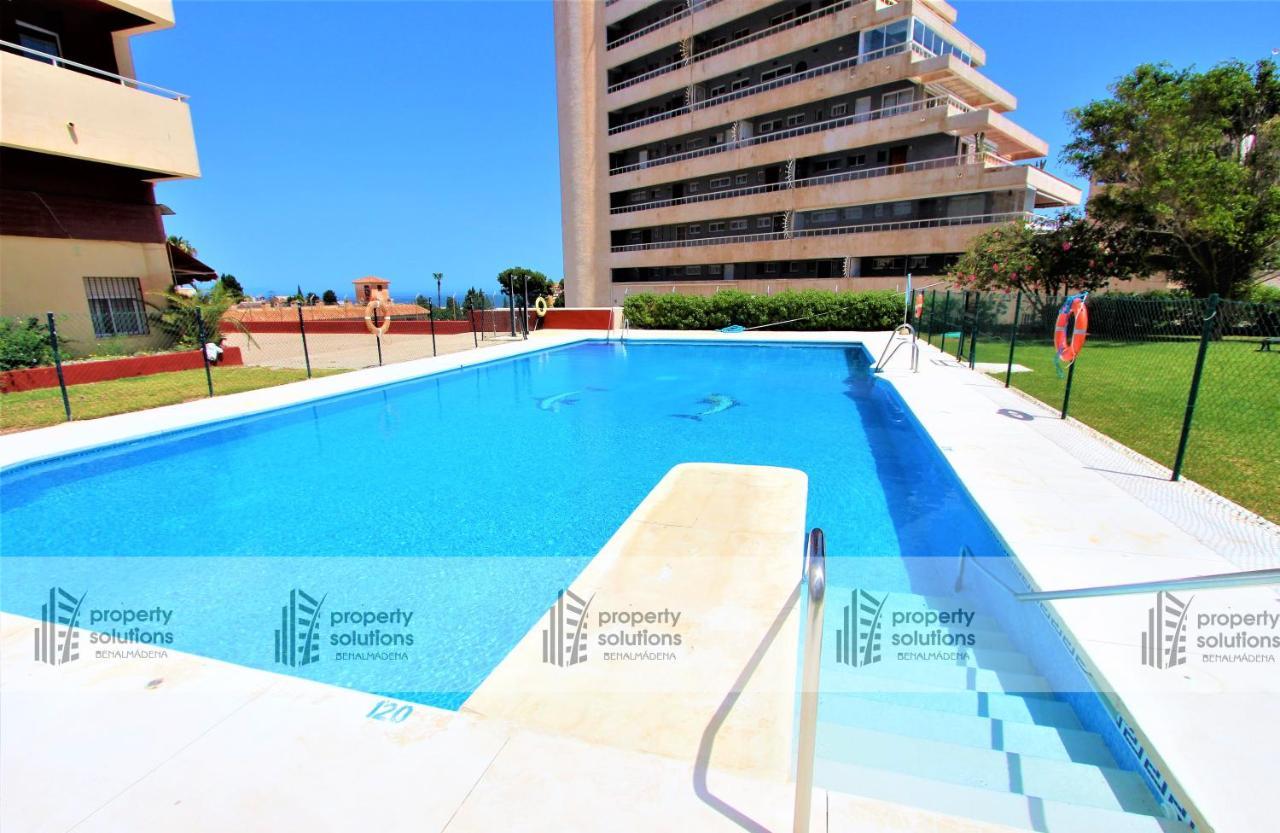 Europark Apartamentos - Atico Con Vista Al Mar- Piscina Y Playa- Excelente Wifi Benalmádena Kültér fotó
