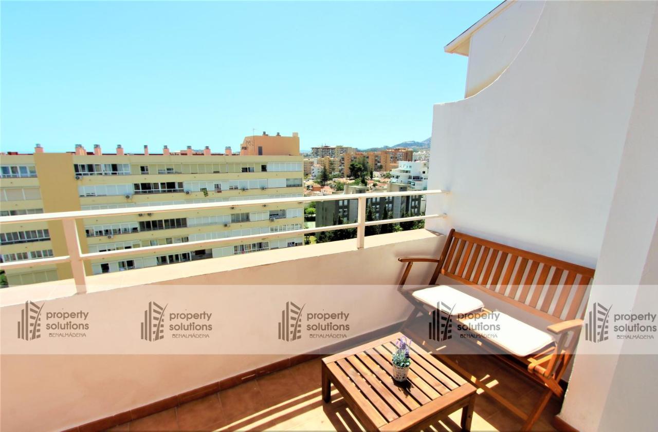 Europark Apartamentos - Atico Con Vista Al Mar- Piscina Y Playa- Excelente Wifi Benalmádena Kültér fotó